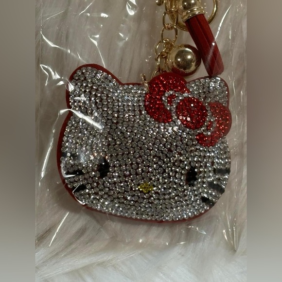 Bling Hello Kitty Key Chain NEW - Picture 3 of 4